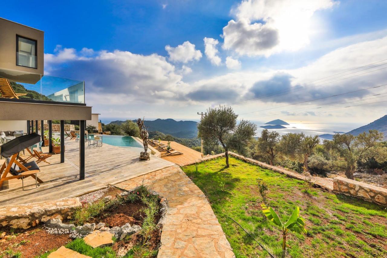 14 Premium Villas With Openair Restaurant&Tennis Court In Nature - Notos Club Kaş Esterno foto