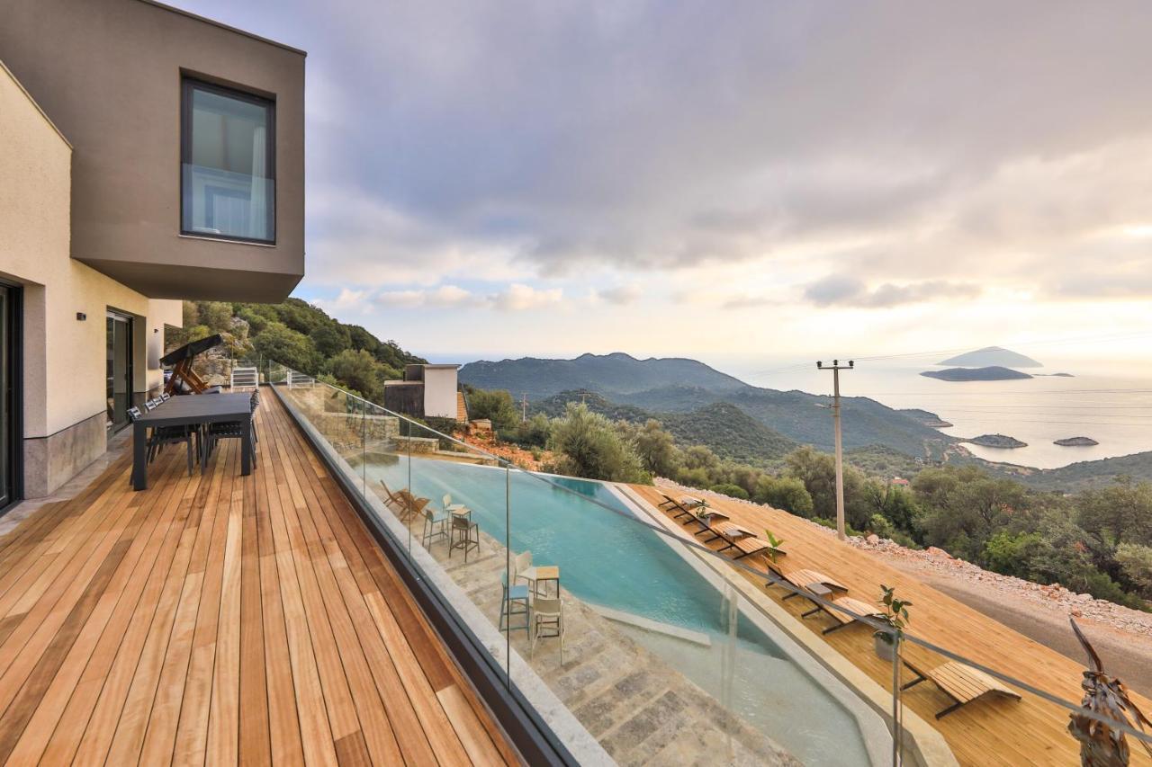 14 Premium Villas With Openair Restaurant&Tennis Court In Nature - Notos Club Kaş Esterno foto