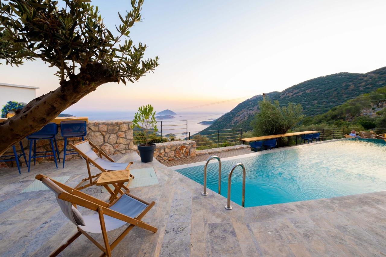 14 Premium Villas With Openair Restaurant&Tennis Court In Nature - Notos Club Kaş Esterno foto