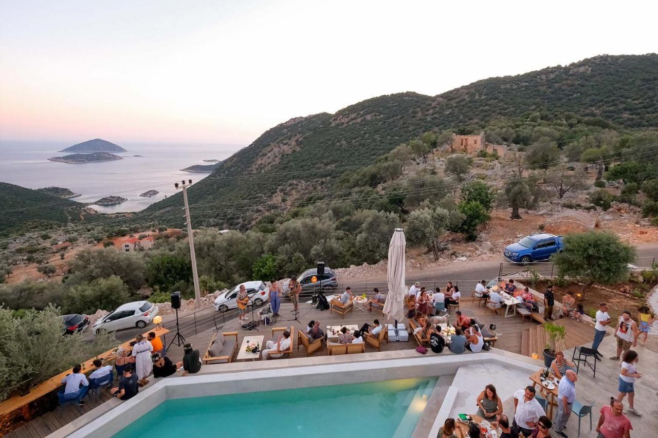 14 Premium Villas With Openair Restaurant&Tennis Court In Nature - Notos Club Kaş Esterno foto