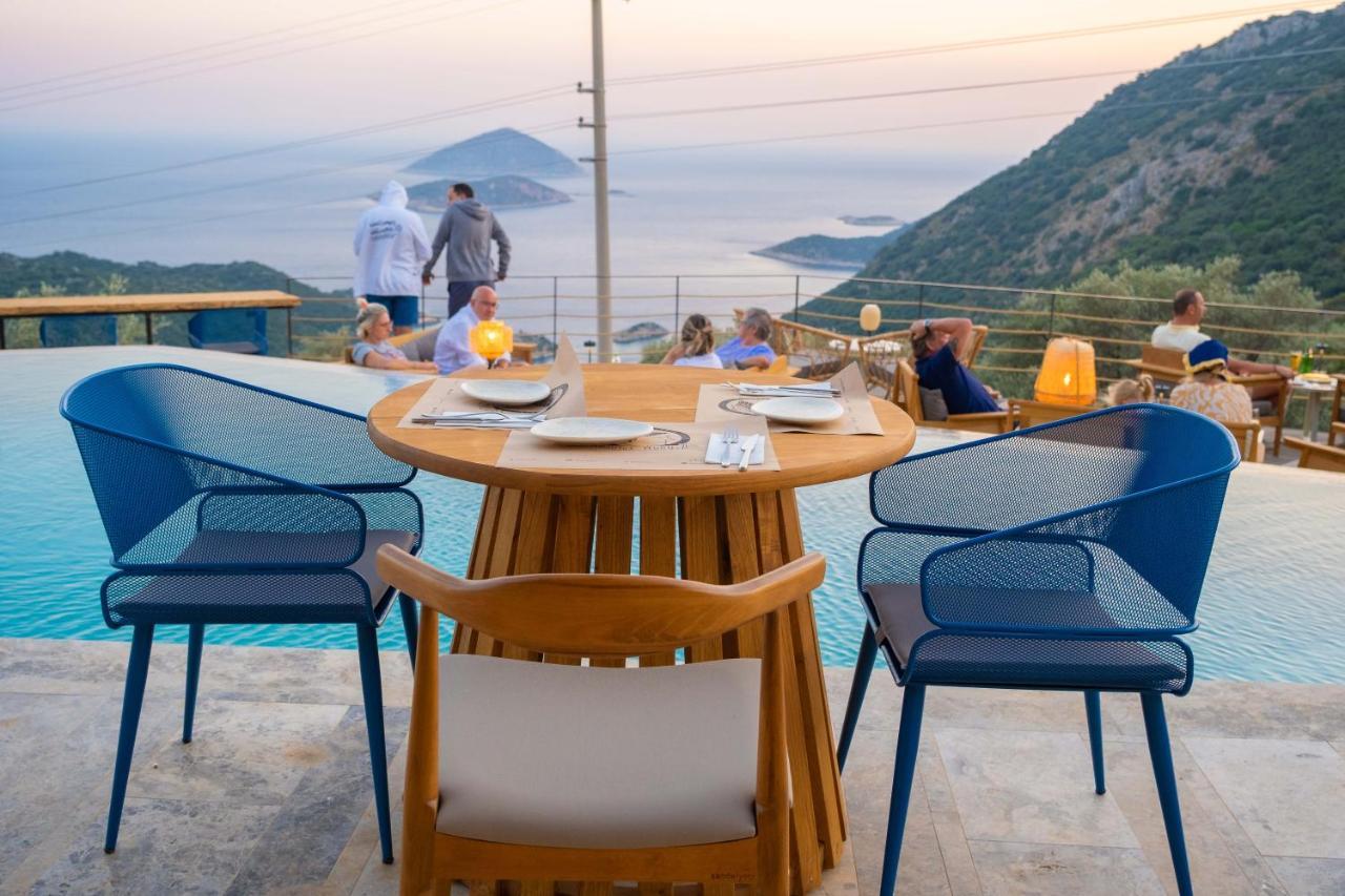 14 Premium Villas With Openair Restaurant&Tennis Court In Nature - Notos Club Kaş Esterno foto