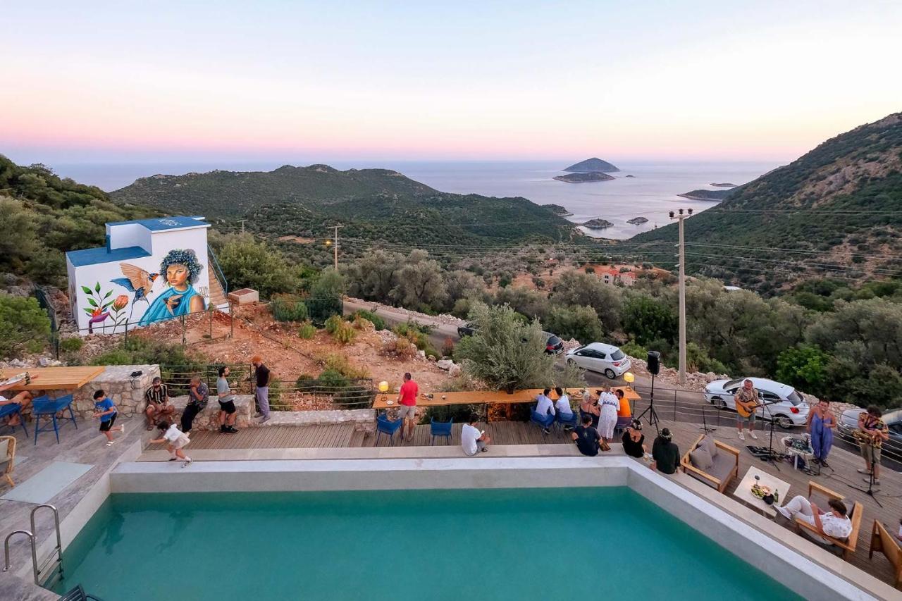 14 Premium Villas With Openair Restaurant&Tennis Court In Nature - Notos Club Kaş Esterno foto