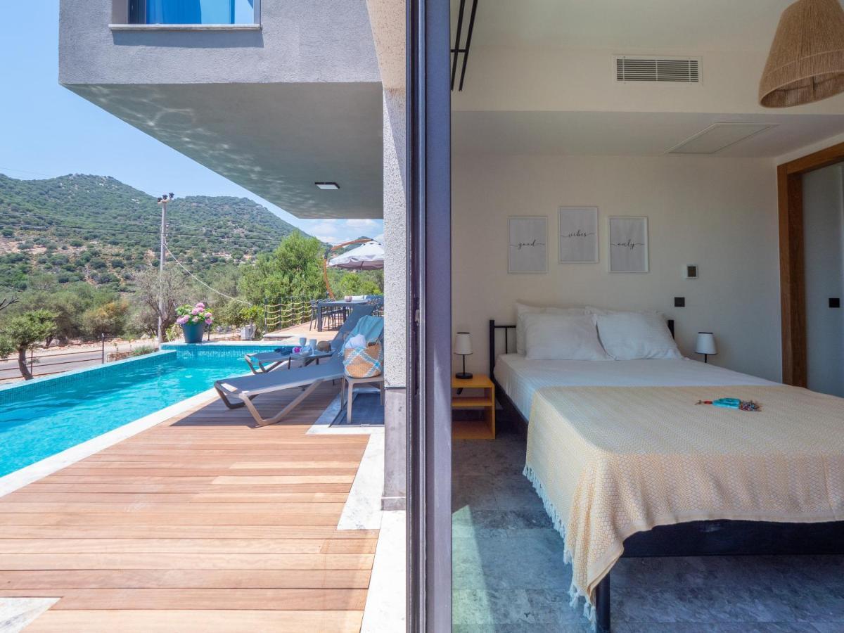 14 Premium Villas With Openair Restaurant&Tennis Court In Nature - Notos Club Kaş Esterno foto