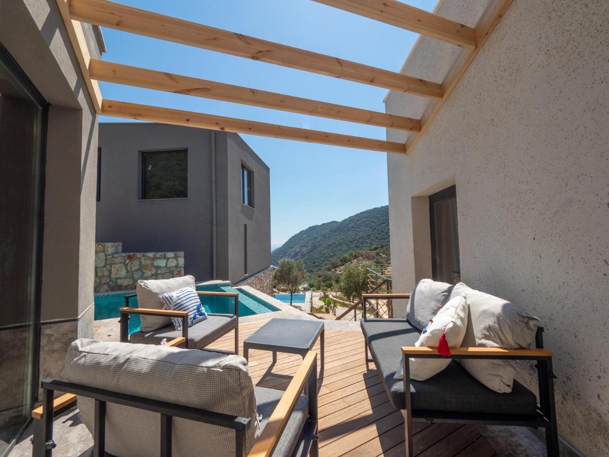 14 Premium Villas With Openair Restaurant&Tennis Court In Nature - Notos Club Kaş Esterno foto