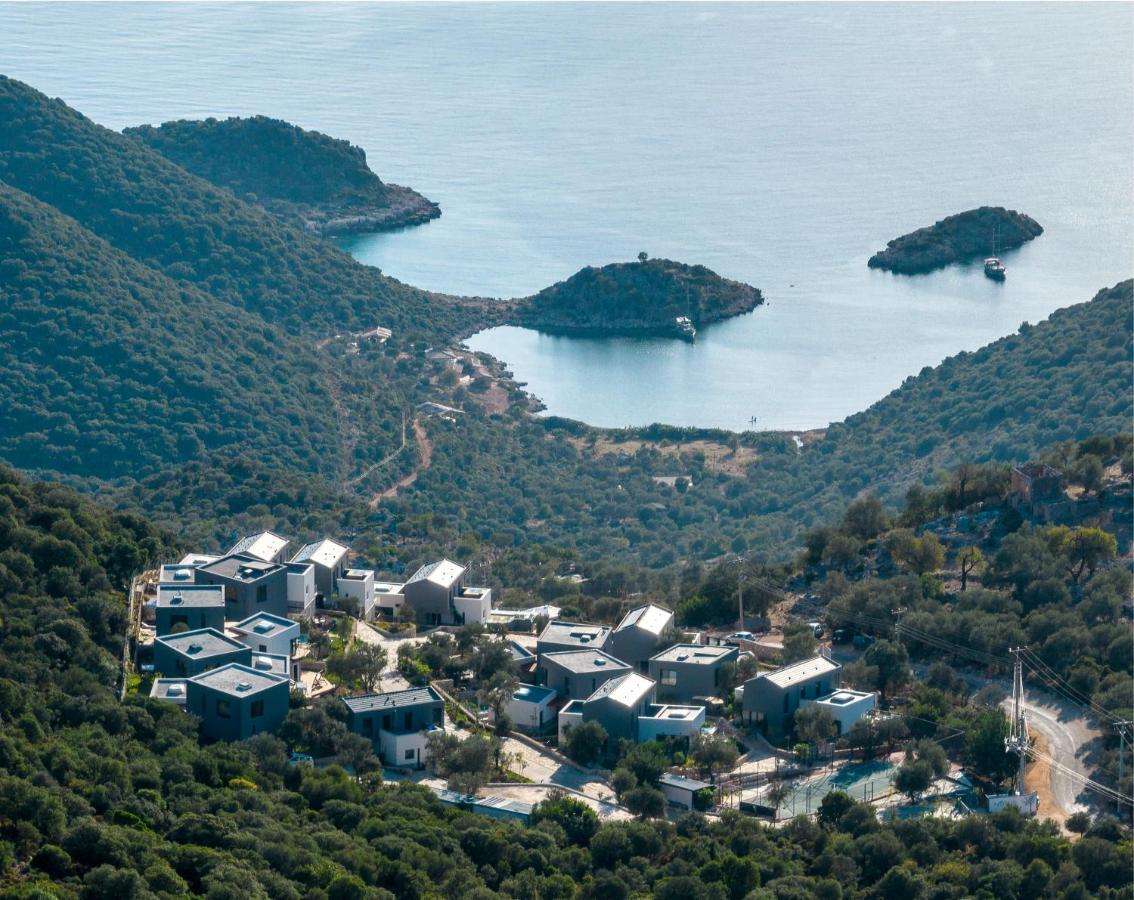 14 Premium Villas With Openair Restaurant&Tennis Court In Nature - Notos Club Kaş Esterno foto